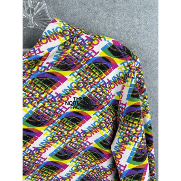 The North Face Hoodie Boys XL (18-20) Multicolor Spell‎ Out Sweatshirt Pullover - Picture 3 of 8